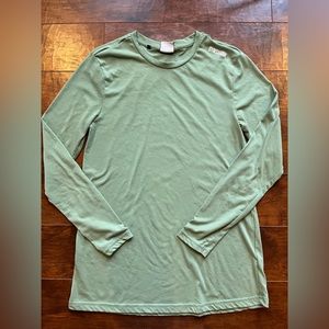 Gymshark Men’s Green Long Sleeve T Shirt Work Out men’s Small
